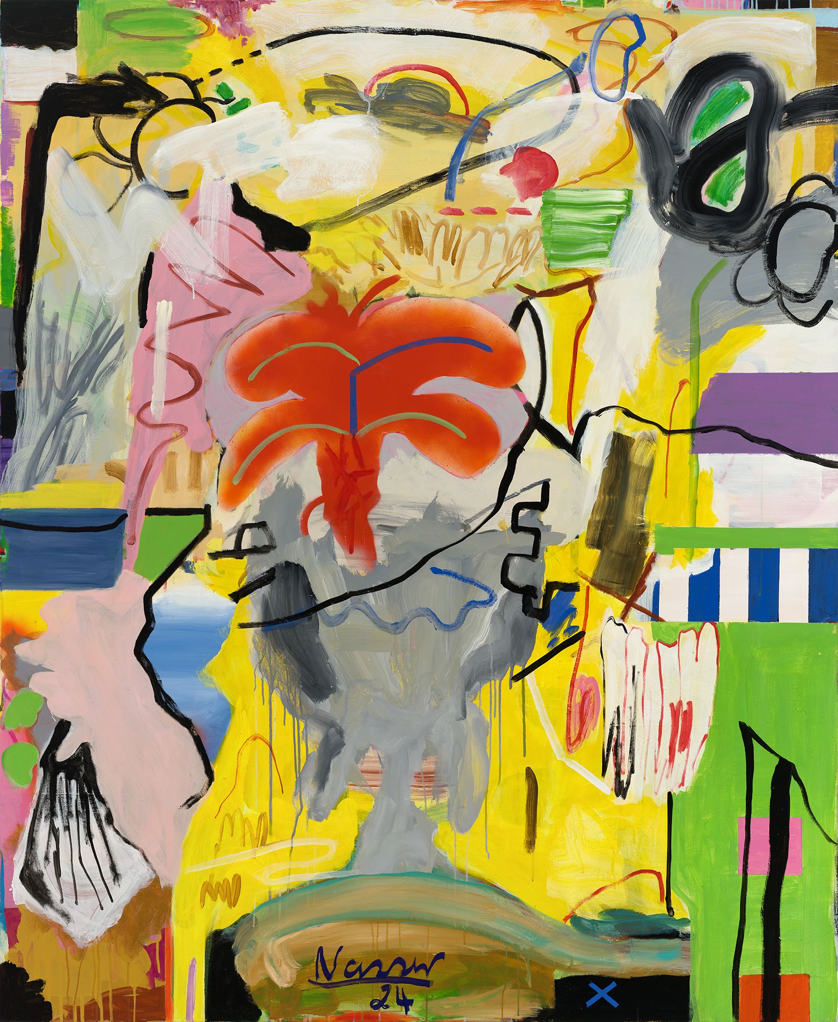 Ali Nassir, Untitled, 2024