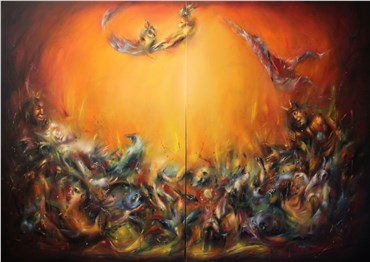 Painting, Nafiseh Emran, Untitled, 2020, 29649