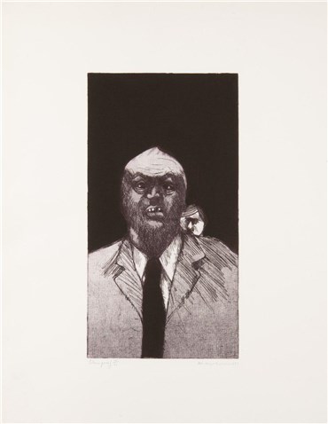 Print and Multiples, Alireza Espahbod, Untitled, 1978, 21178