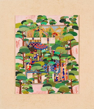 Painting, Elham Pourkhani, Zahhak's Castel is Calm, 2023, 72990