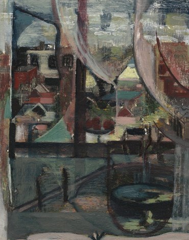 Painting, Pardis Amerian, Autumn's Mullion, 2017, 77833