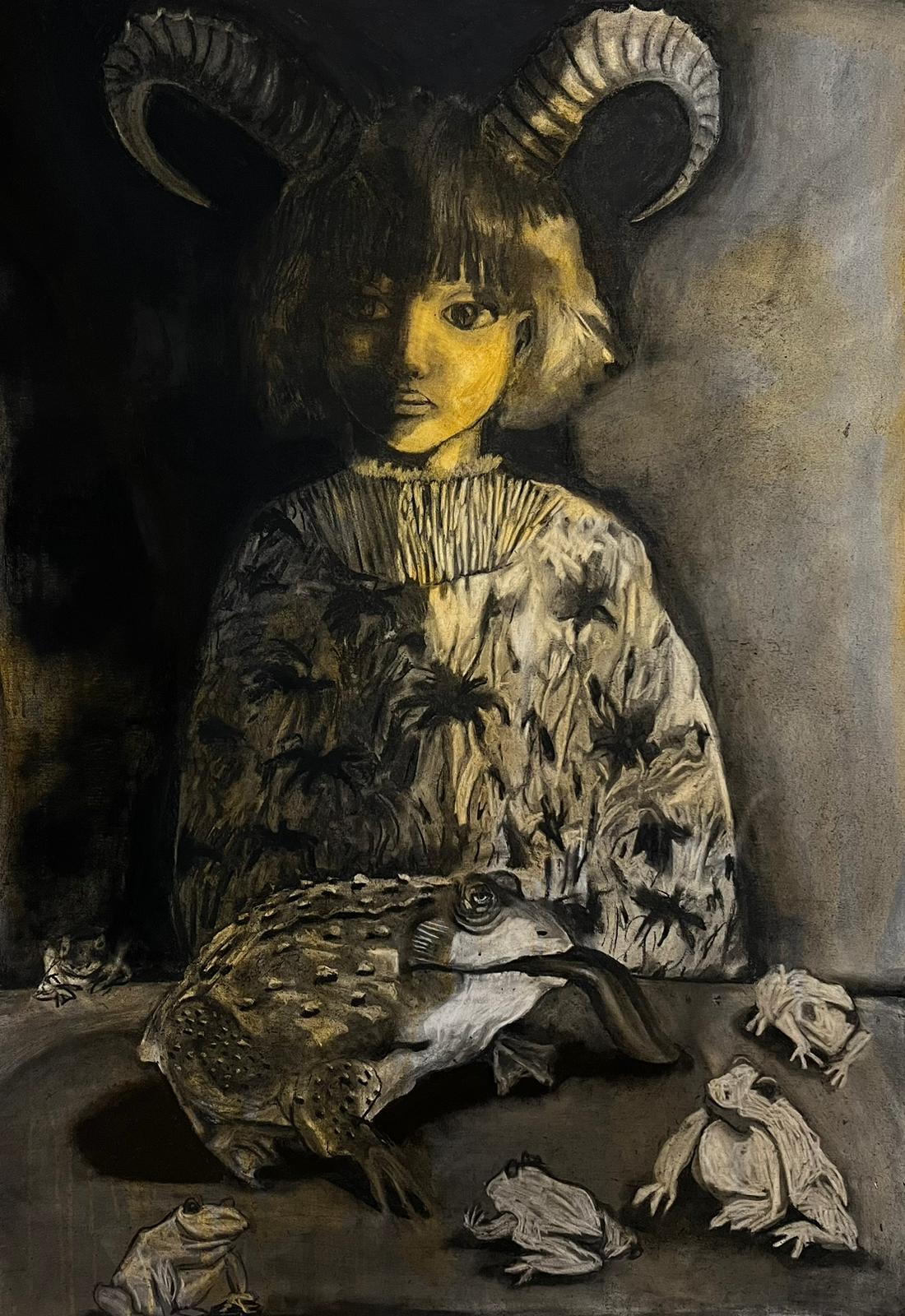 Zahra Zeinali, White Frogs, 2024