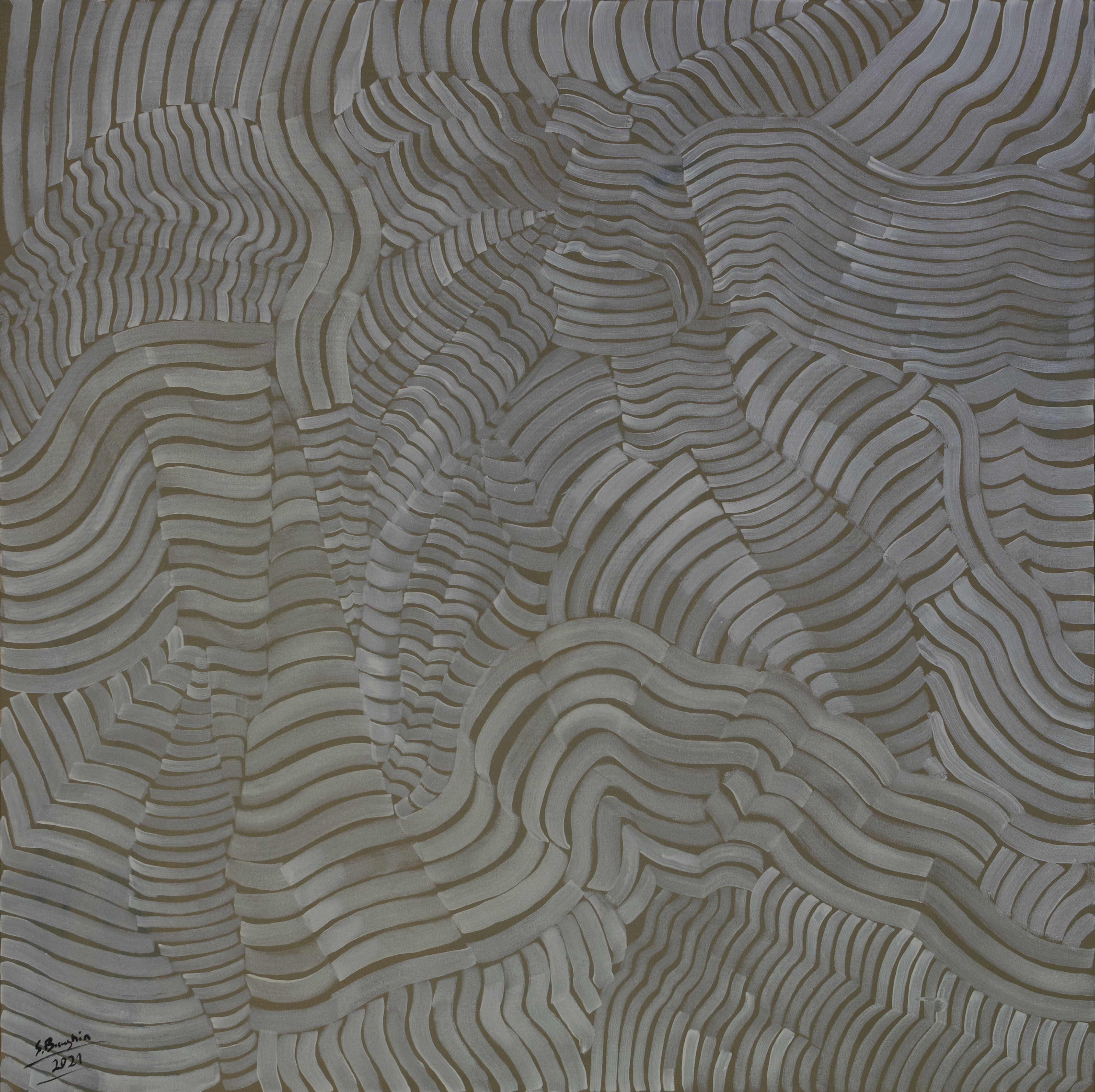 Seroj Barseghian, Monotone Abstract, Composition no.3, 2021