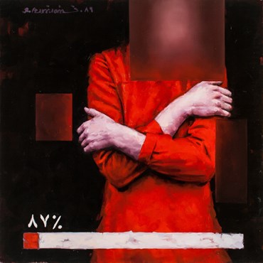Painting, Reza Azimian, 87 Percent, 2010, 46118