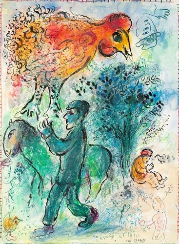, Marc Chagall, Les Paysans, 1976, 59958