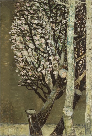 Painting, Abolghasem Saidi, Floral Composition, 1960, 4757