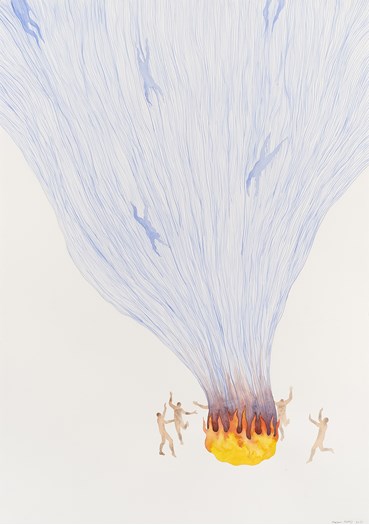 Painting, Maryam Mohry, We Lit a Fire and Danced, 2021, 54459