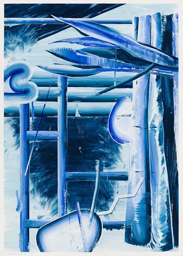 Painting, Farzad Majidi, The Black, The Void, The Bare, 2022, 71666