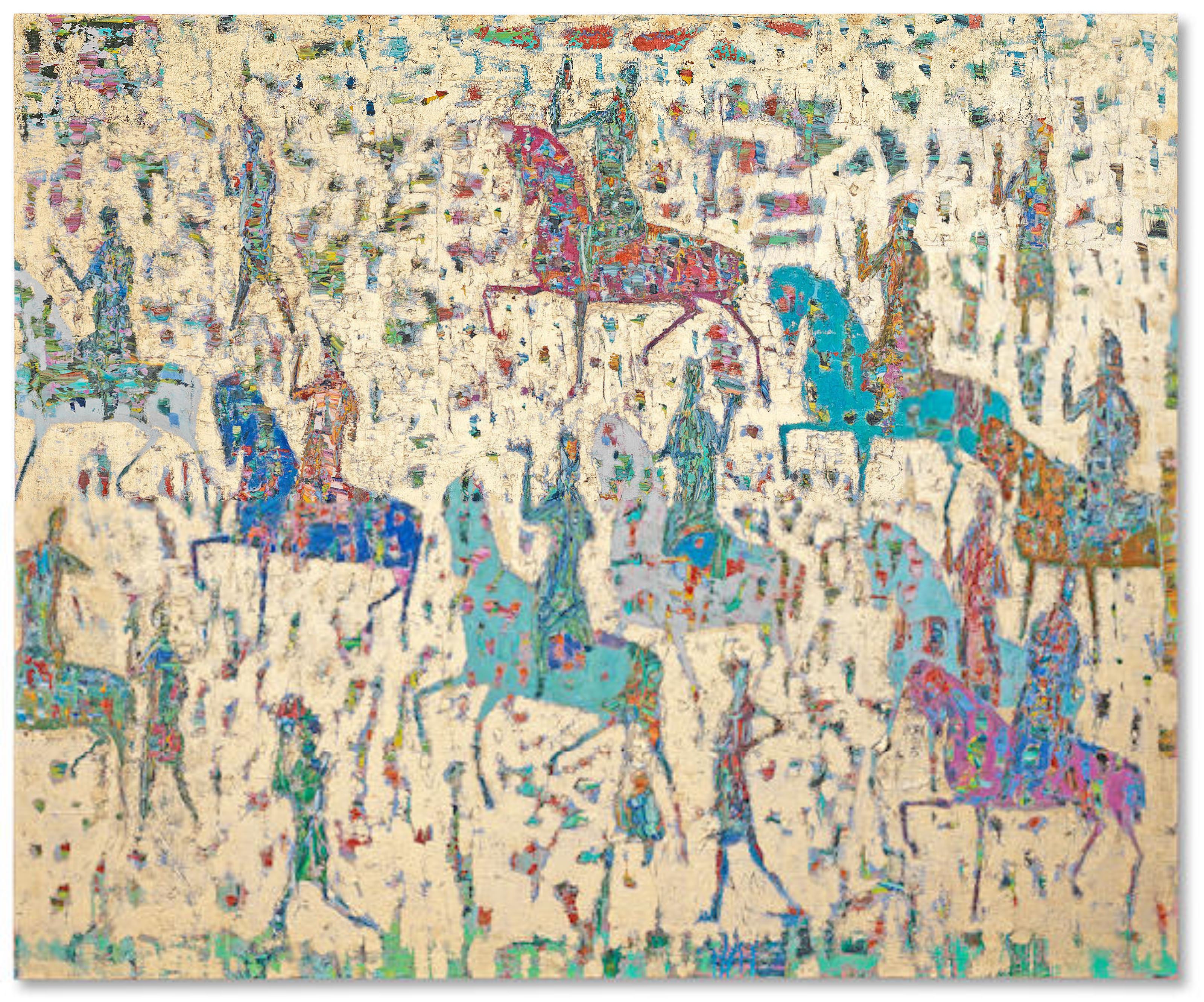 Reza Derakshani, Hunt the Colour, 2016