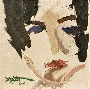 Painting, Manoucher Yektai, Portrait of Ilse Getz, 1964, 25584