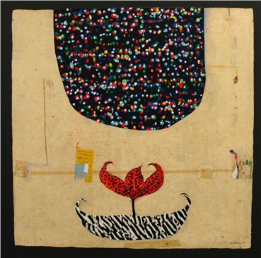 Painting, Mohsen Khalili, Little Prince and His Little Planet No28, , 13541
