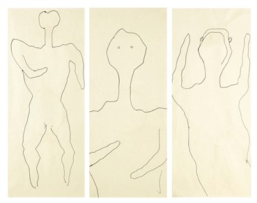 Works on paper, Bahman Mohassess, Untitled, 1968, 7548