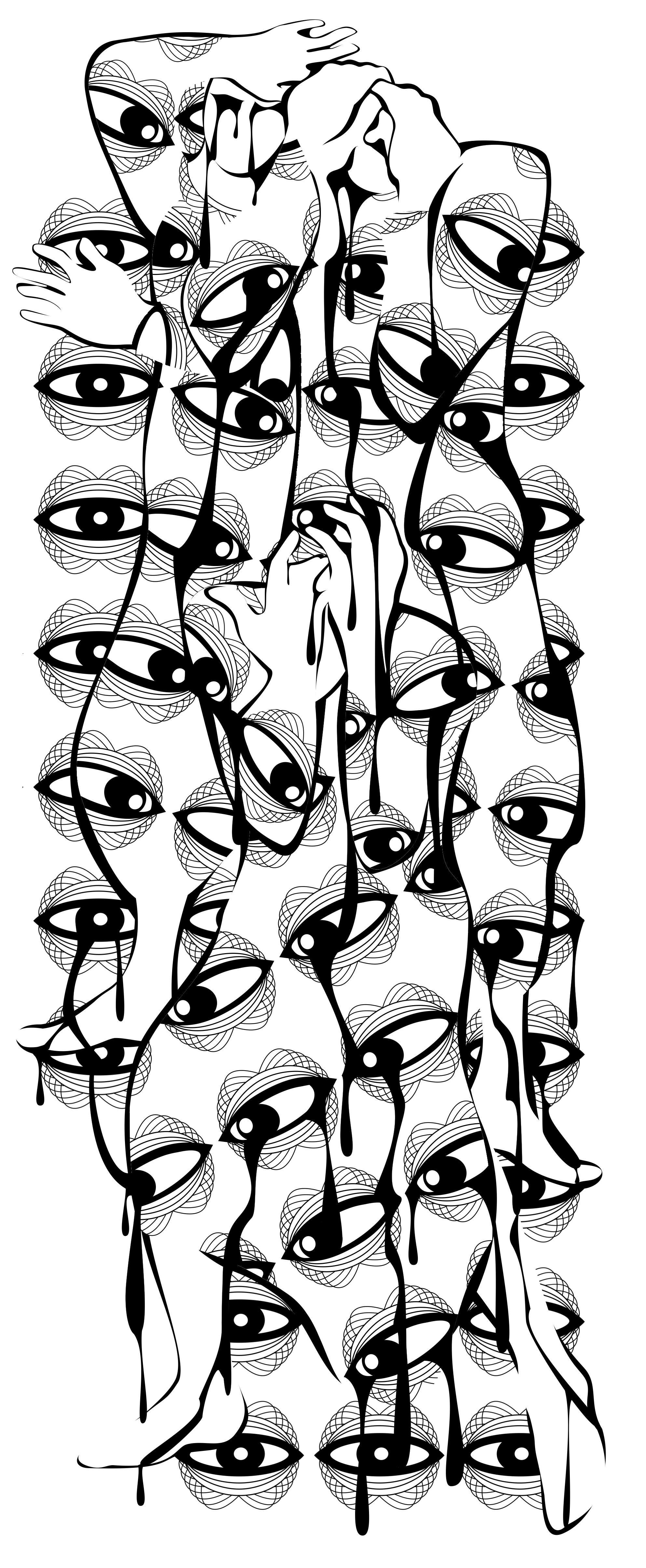 Parastou Forouhar, Untitled, 2021