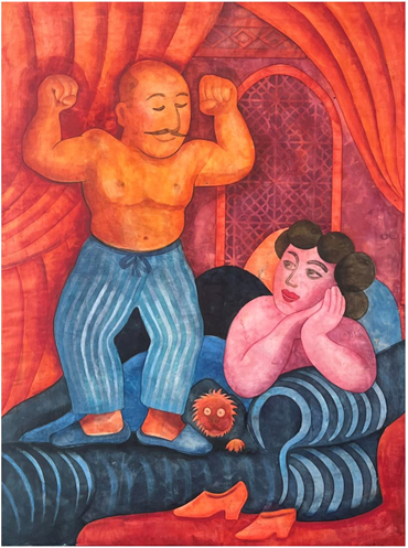 Painting, Orkideh Torabi, Bedroom Champion, 2025, 83236