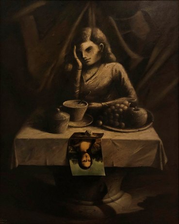 Painting, Ali Akbar Sadeghi, Untitled, 1989, 57428