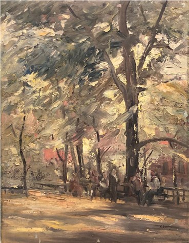 Painting, Manoucher Yektai, Untitled, 1955, 24794