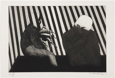 , Alireza Espahbod, Untitled, 1978, 21175