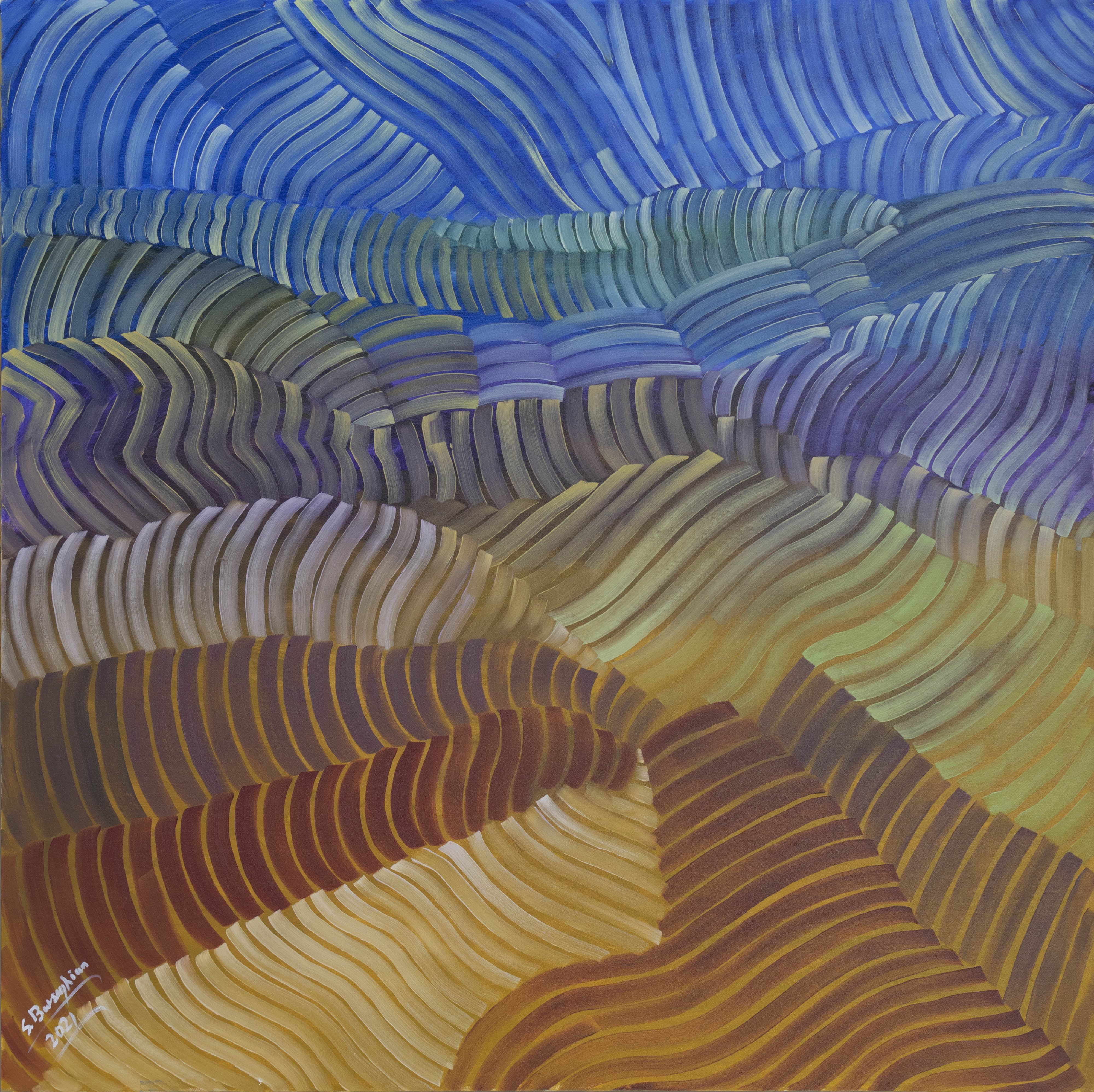 Seroj Barseghian, Wave Composition no.2, 2021