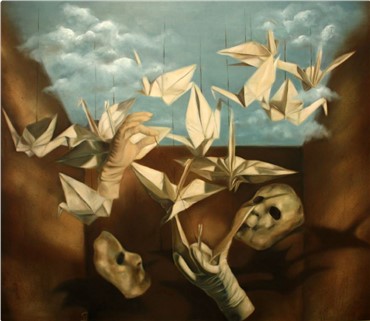 Painting, Maryam Ebtekar, I Thread My Birds, 2012, 3418