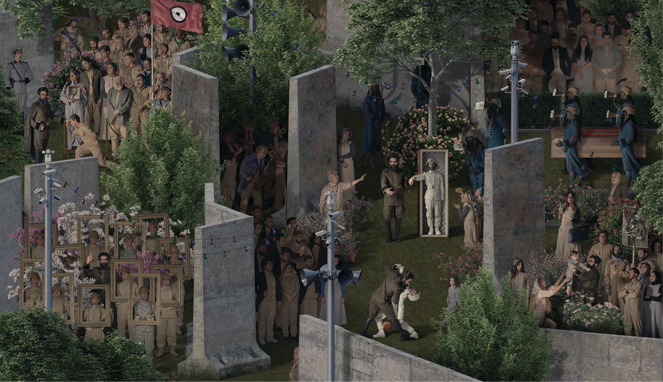 Siamak Filizadeh, Raising of Lazarus, 2021