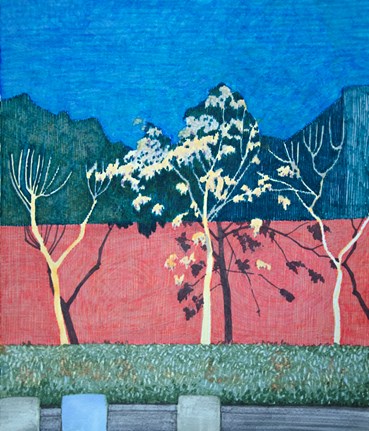 Painting, Anahita Darab Beigi, The Wall of the Russian Embassy, , 82711