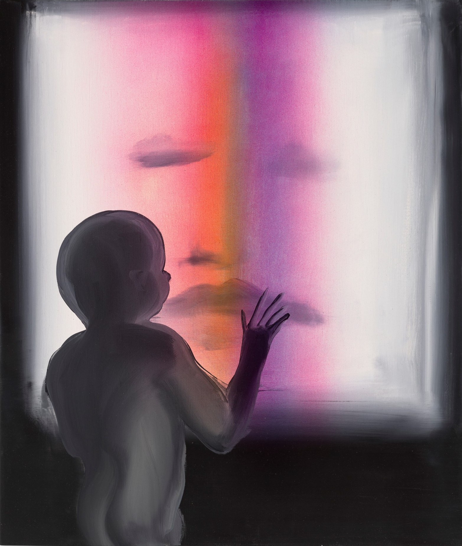 Tala Madani, Face Time, 2018
