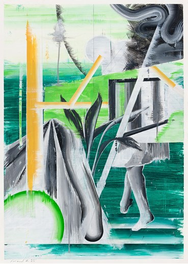 Painting, Farzad Majidi, The Moment Was All..., 2022, 71667