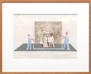 , David Hockney, The Polish Royal Family (From Ubu Roi), 1966, 83412