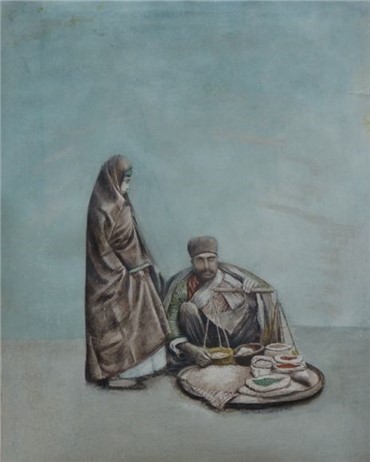 Painting, Ghasem Hajizadeh, Untitled, 1990, 6124