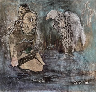 Painting, Mahsa Karimi, Anger , 2020, 35777