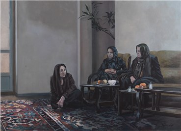 Painting, Amin Nourani, Insecure Realm No. 2, 2011, 38544