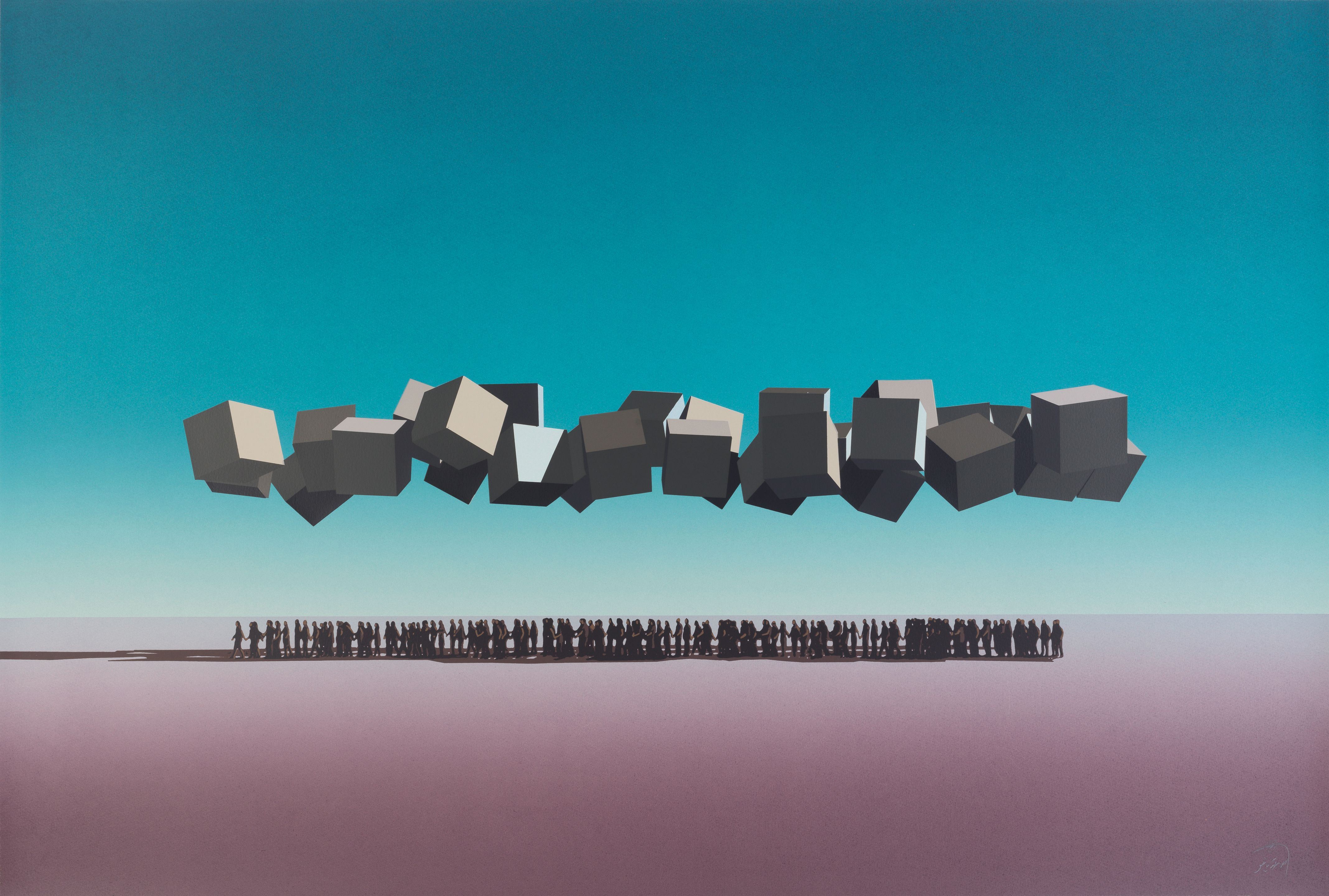 Mehdi Ghadyanloo, Shared Future, 2018