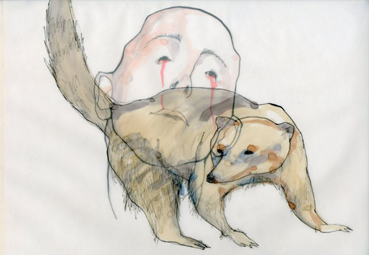 Drawing, Avish Khebrezadeh, Maskhara 75, 2018, 72692