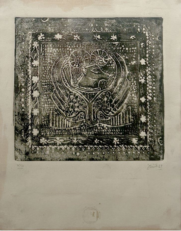 Print and Multiples, Mansour Ghandriz, Untitled, 1963, 72661