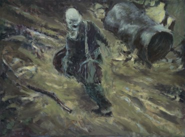 Painting, Omid Moshksar, Untitled, 2021, 52160