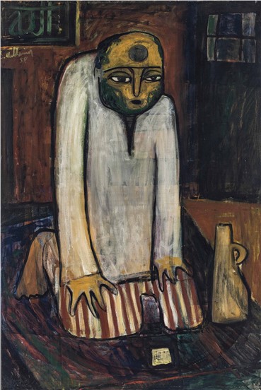Painting, Sirak Melkonian, The Prayer, 1957, 8371