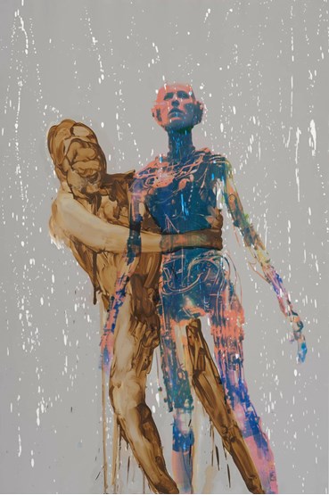 Tala Madani, Material Transfer, 2025, 0