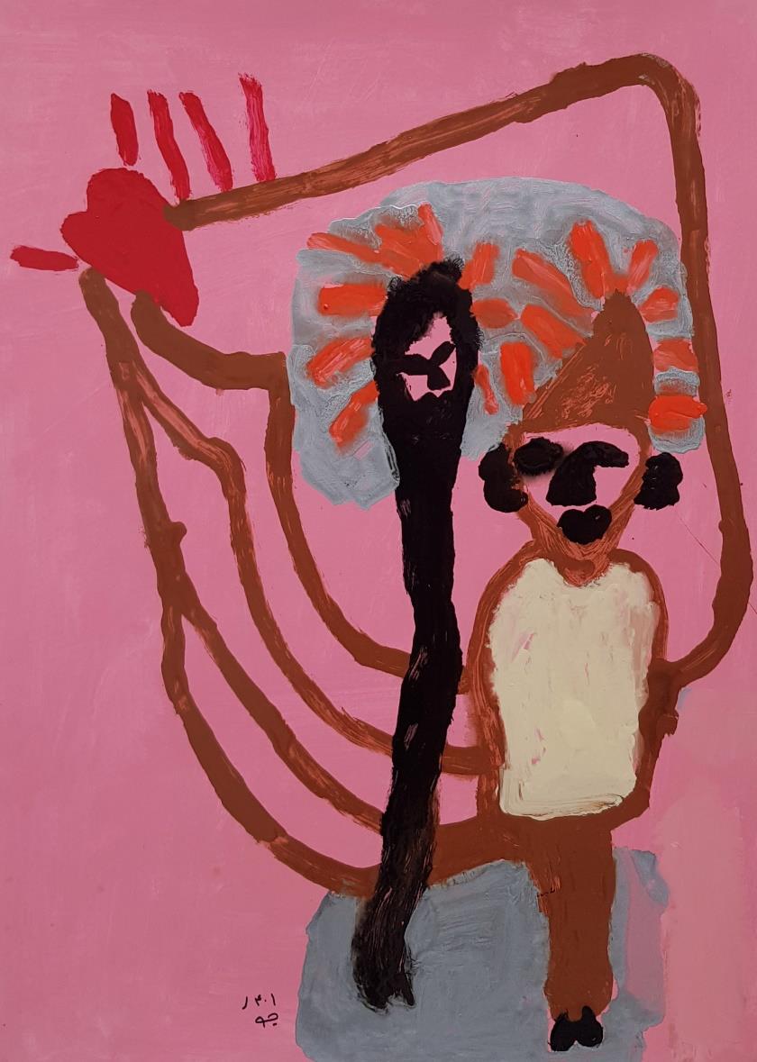 Jamshid Aminfar, Untitled, 2022