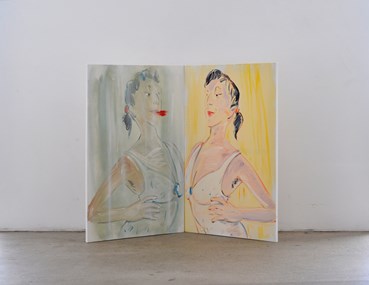 Painting, Hoda Kashiha, Mirror, 2024, 79352