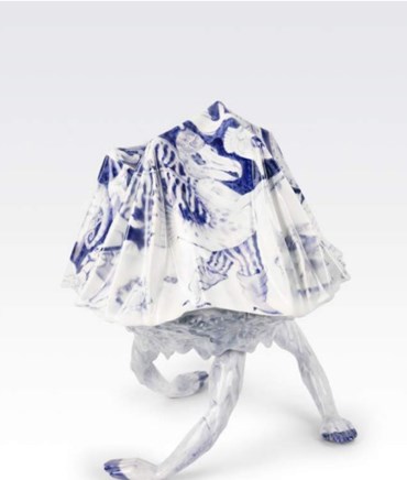 Sculpture, Nafiseh Moeini, Escaping Hands in Blue, 2022, 73345