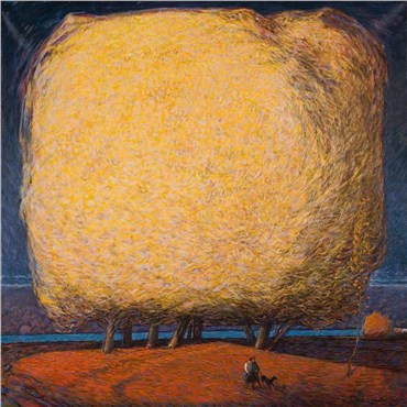 Painting, Davood Emdadian, Untitled, 1983, 21435