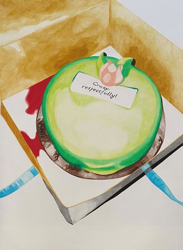 Painting, Niki FallahFar, Crazy, Respectfully, 2022, 78802