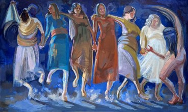 Painting, Shoora Majedian, Shoulders Fortress, 2022, 78141