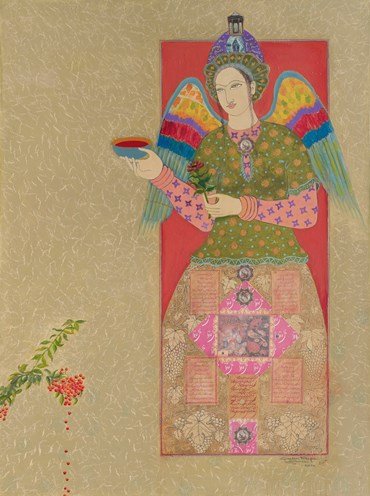 Painting, Gizella Varga Sinaei, Hafeziyeh, 2024, 75722