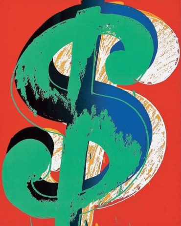 , Andy Warhol, Dollar Sign, 1982, 72583