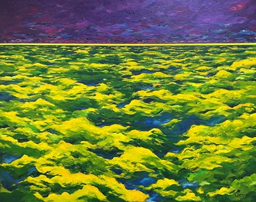 Painting, Mousa Rabbani, The Horizon, 2023, 71202