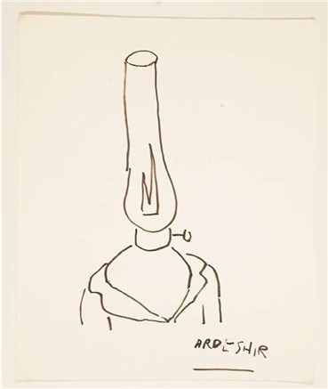 Drawing, Ardeshir Mohassess, Untitled, , 21950