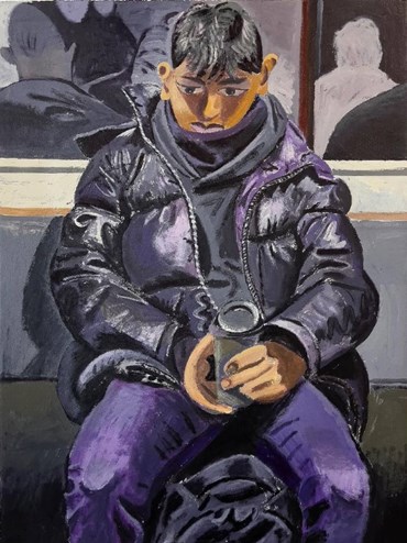 Painting, Morteza Khakshoor, Tube Rider No.1, 2022, 79682