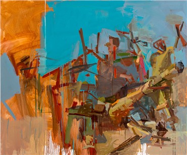 Painting, Amirhossein Akhavan, Victory (3), 2012, 8985