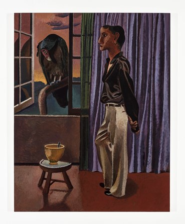 Painting, Morteza Khakshoor, The Vulture, 2025, 82115